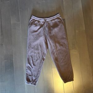 Miiyu Simons Brown Cuffed Sweatpants